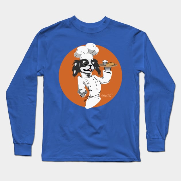 Chef Chin Long Sleeve T-Shirt by Kanom-Tom